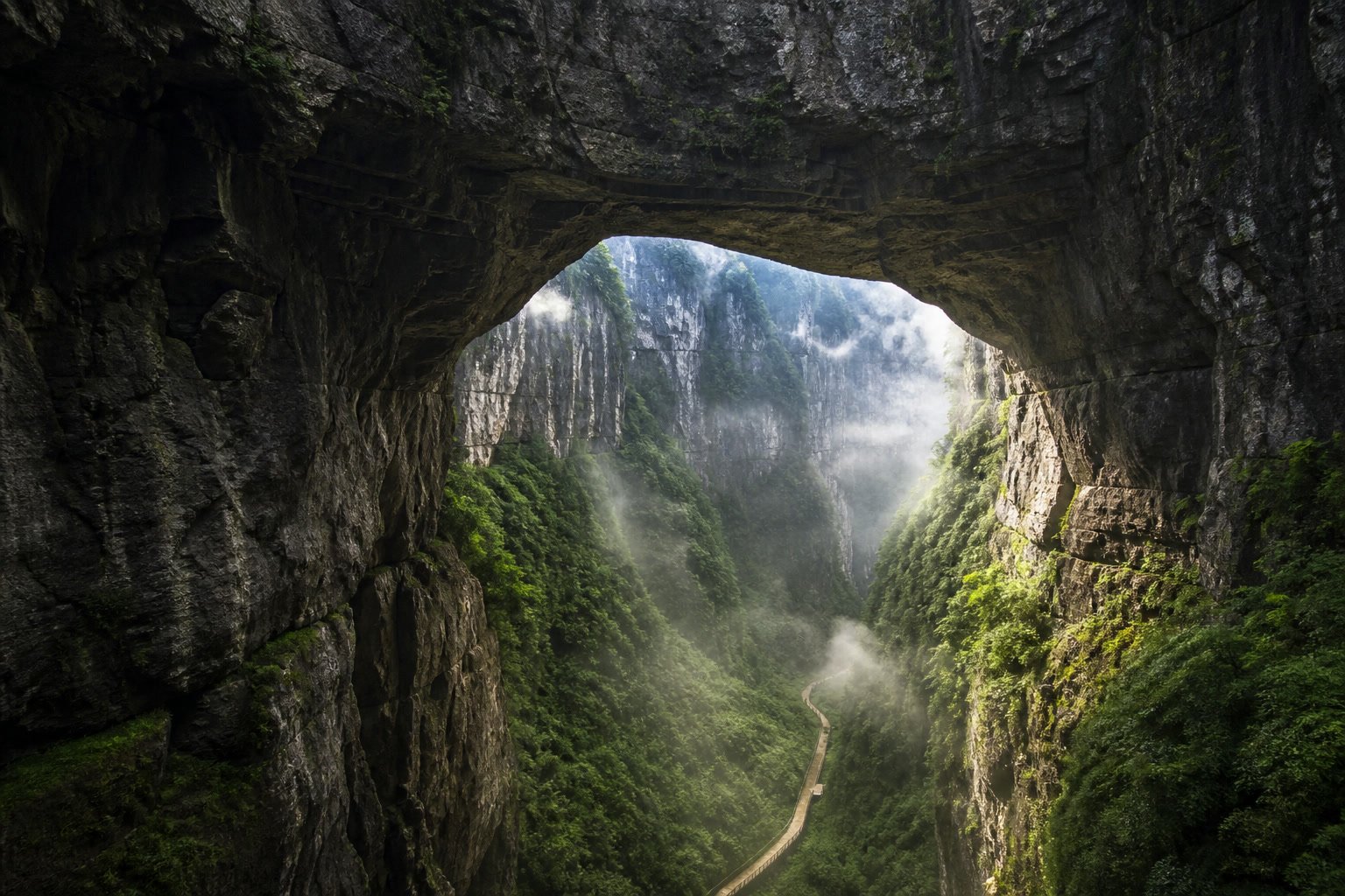 Wulong Three Natural Bridges