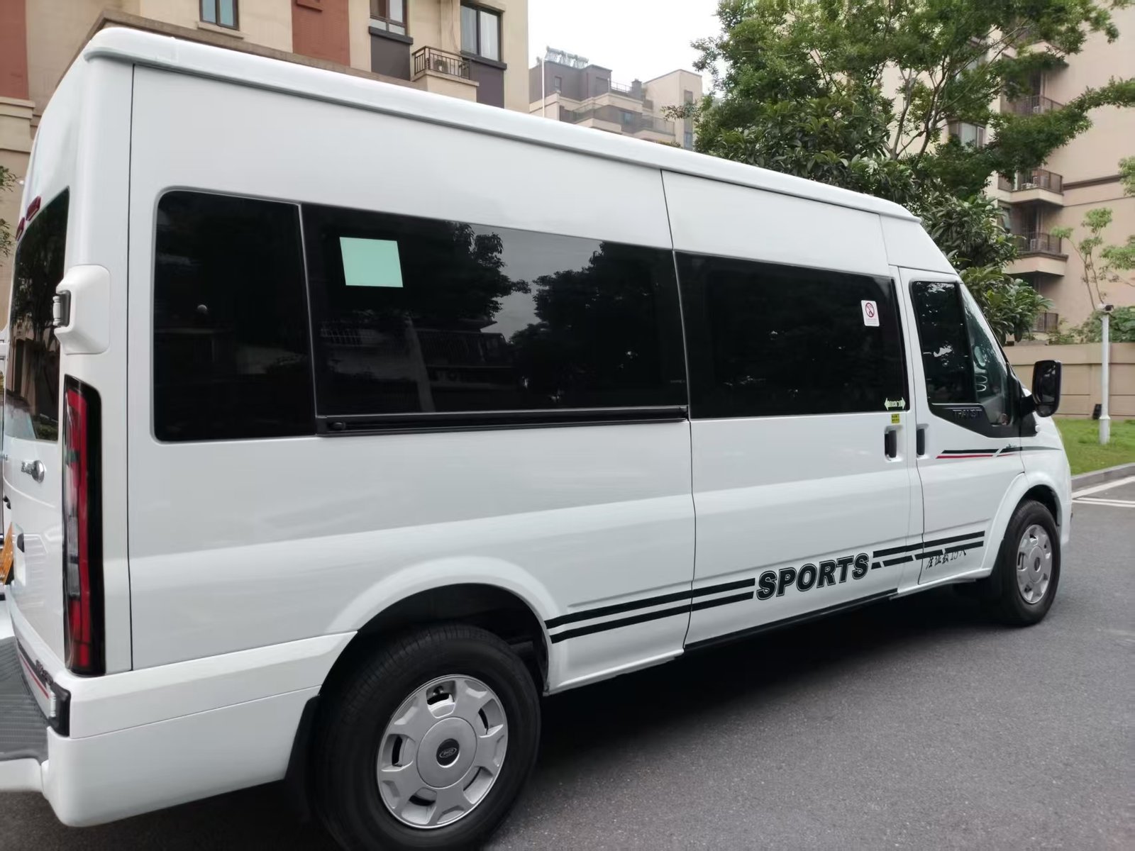 High-roof minibus for groups