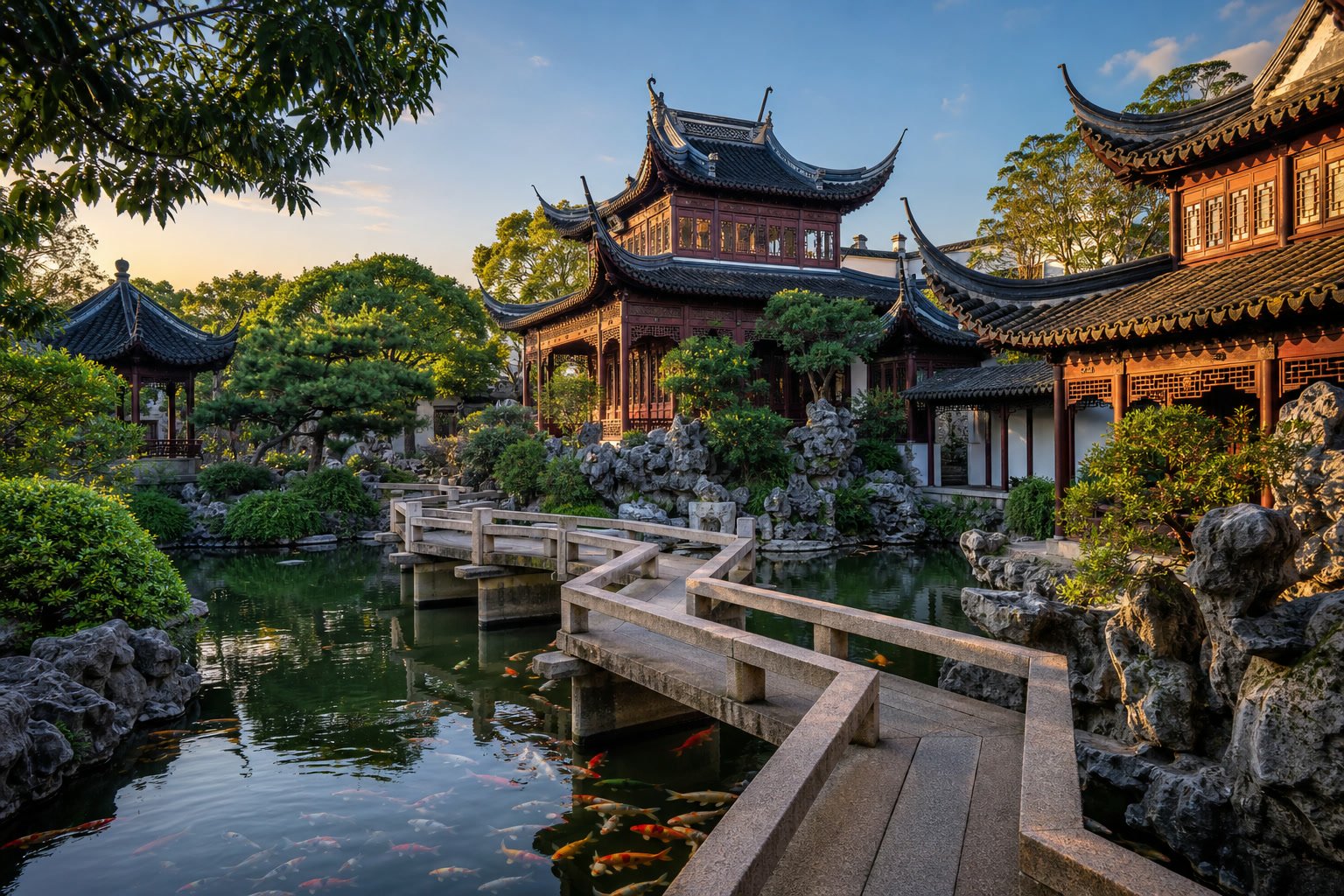 Yu Garden & Old City